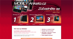 Desktop Screenshot of mobily-anketa.cz